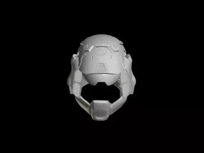 TRX Space Helmet 3D model