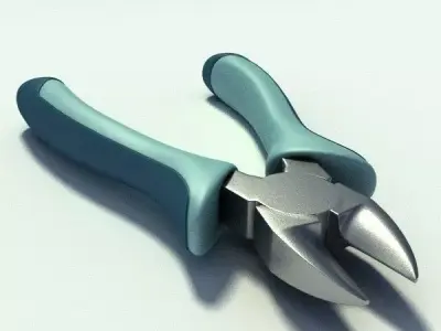 Wire cutter 3D model buy