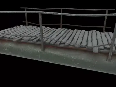 pipe raft  3D model