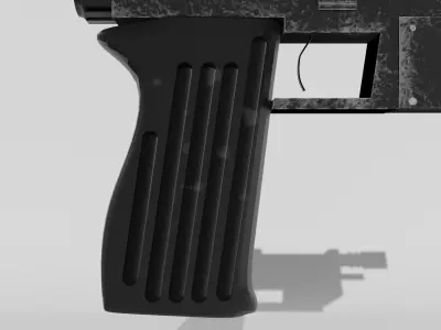Star Wars Pistol  Low-poly 3D model