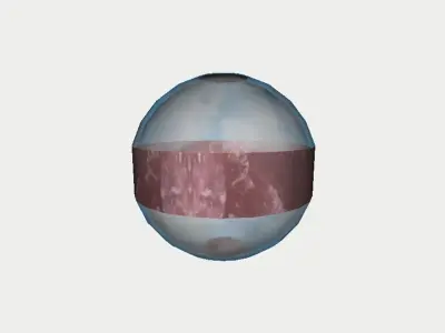 BULK Fog Fire and Poison Grenade 3D model