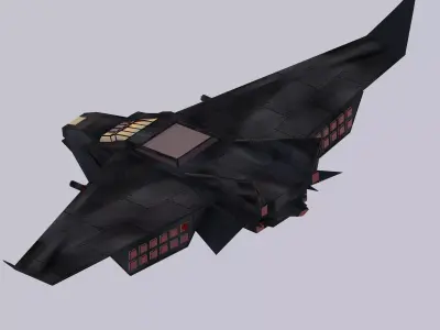 aircraft game model 3D model