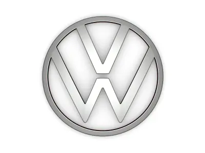 Volkswagen Logo 3D model by Sergey