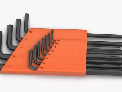 Allen key 3D model buy