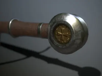 Crusader Longsword Low-poly 3D model purchase