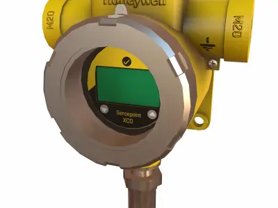 Honeywell Sensepoint XCD  Low Poly Low-poly 3D model