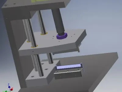 PNEUMATIC CABLE CUTTING MC 3D model
