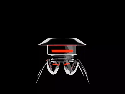 Robotic Spider 3D model