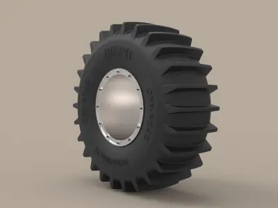 Wheel of SHERP 3D model