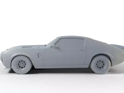 American WreckFest Car 3D model