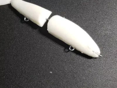 Live fishing lure Free 3D print model