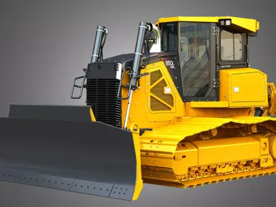 850L LGP Crawler Dozer 3D model