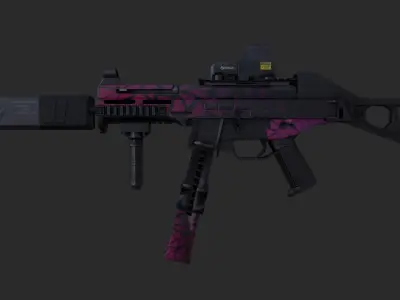 HK UMP Low-poly 3D model