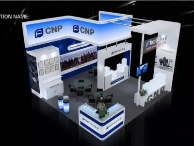 Exhibition - Area - 6X6-3DMAX2009-24 3D model