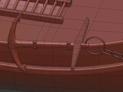 Caravel - La Pinta - Carabela La pinta 3D model