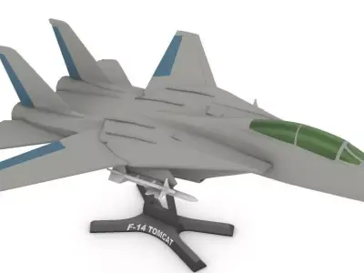 F 14 Tomcat  3D print model