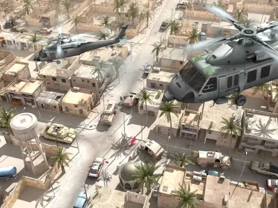  Arab Town War Scenario UPGRADED 