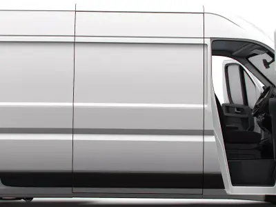 Fiat Ducato Van L3H2 HQInt 2026 UKspec 3D model