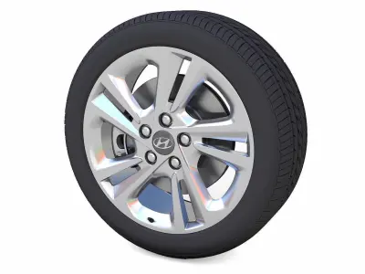 Hyundai Elantra Rim 3D Model Low-poly 3D model