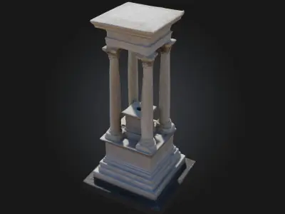 Monumental Elegance  Majestic Designs in Stone 3D model
