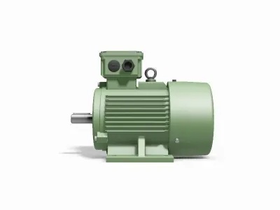 112M B3 Top IEC electric motor - 3D CAD model 3D model