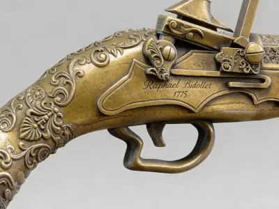  flintlock 3D print model