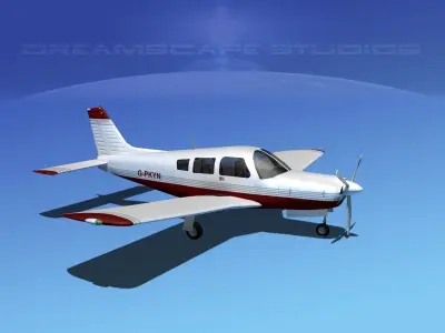 Piper Cherokee Arrow 3D model shop