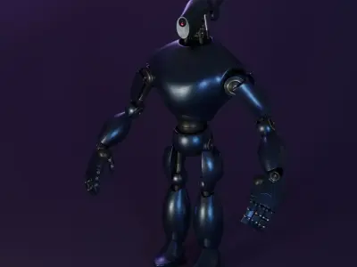 Robot 3d model 3D model purchase