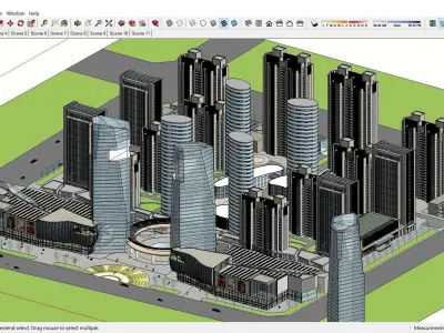 Sketchup Complex 170 3D model