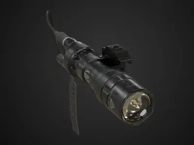 Surefire M322C Scout Light 3D model
