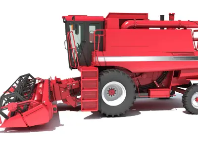 Combine Harvester 3D Models 3D model purchase