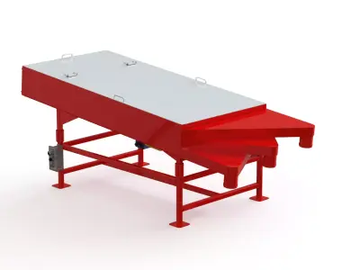 WG 4004 - STL Grain cleaner 3D model