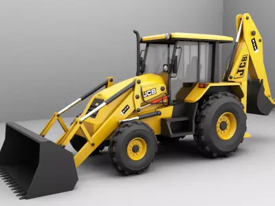 Jcb industrial vehical 3D model