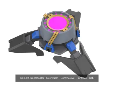 Overwatch - Part 2 - 14 Printable models - STL - Commercial 3D Model Pack