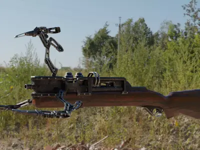 Future Rifle 3D model