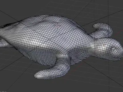 TURTLE sea 3D model