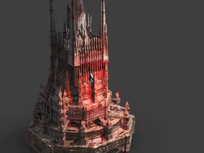 Arch Barons Military Tower  3D model