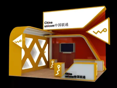 Exhibition - Area -6X6-3DMAX2011-010 3D model