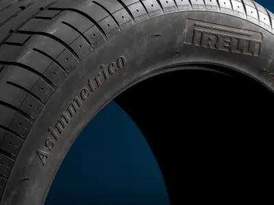 Pirelli Pzero Asimmetrico - CAD model 3D model