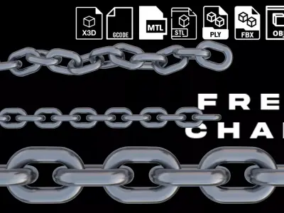 Free Chain Free 3D model