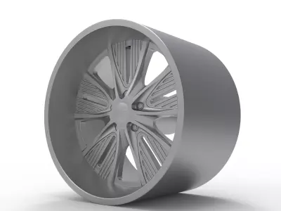FOOSE ARCH WHEEL 3D PRINT MODEL 3D print model