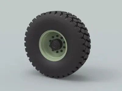 Offroad truck wheel 2 3D model