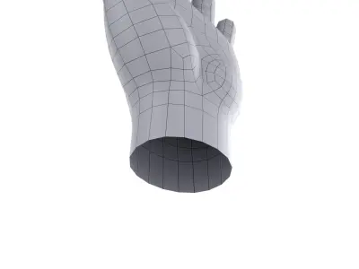 Hand 001 3D model purchase