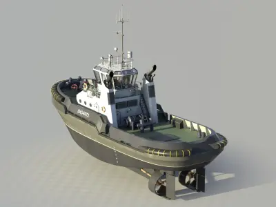 Tugboat  purchase 3D model