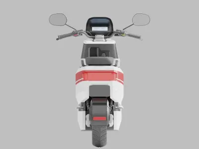 NIU NQi GTS Electric scooter 3D model