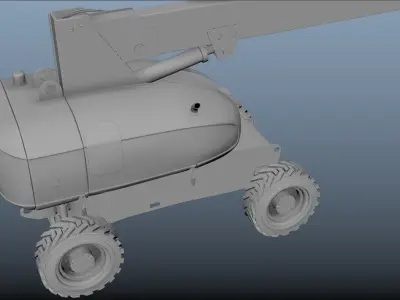 JLG 860SJ Telescopic Boom Lift 3D model