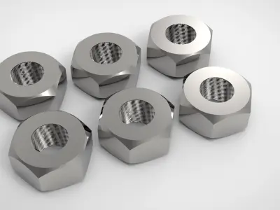 Tuerca 3D model