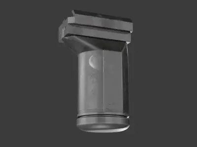 A SET OF TACTICAL GRIP RK Low-poly 3D model