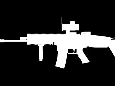 CGI Animation Weapons Pack Free 3D model