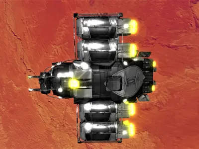 Kings - Cargo Ship - Updated Low-poly 3D model
